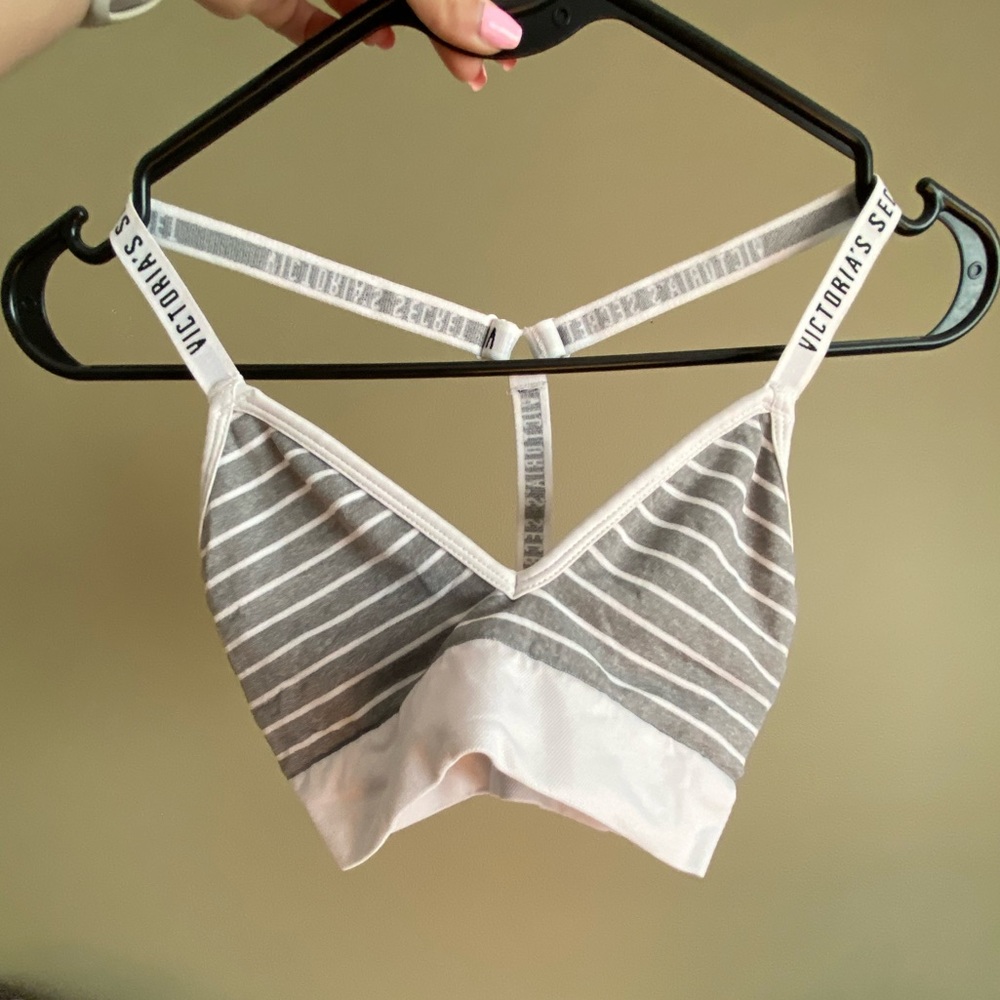 PINK Y back bra